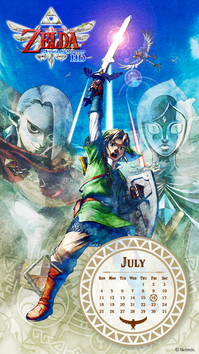 my.nintendo.com/Calendar - July 2021 - The Legend of Zelda - Skyward Sword HD/LOZSSHD_640x1136_July_Calendar.jpg